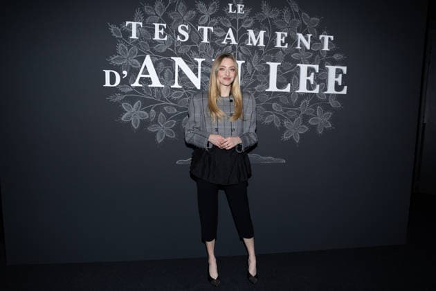 Amanda Seyfried at the premiere of the film The Testament of Ann Lee at the Max Linder cinema in Paris, on February 17, 2026 Cyril Moreau Bestimage Premiere of the film The Testament of Ann Lee at the Max Linder cinema in Paris, on February 17, 2026 Paris France  Copyright: xCYRILxMOREAUx xBESTIMAGExCYRILxMOREAUx xBESTIMAGEx