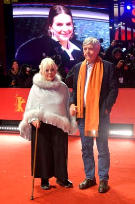 Anna Calder Marshall and Tom Courtenay at the premiere of the feature film Queen at Sea at the Berlinale 2026 76 Berlin International Film Festival in the Berlinale Palast Berlin, 17 02 2026 Foto:xM.xBehrensx xFuturexImagex queen_6313