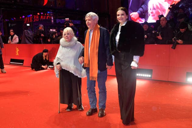 Anna Calder Marshall, Tom Courtenay and Juliette Binoche at the premiere of the feature film Queen at Sea at the Berlinale 2026 76 Berlin International Film Festival at the Berlinale Palast Berlin, 17 02 2026 Foto:xM.xBehrensx xFuturexImagex queen_6315