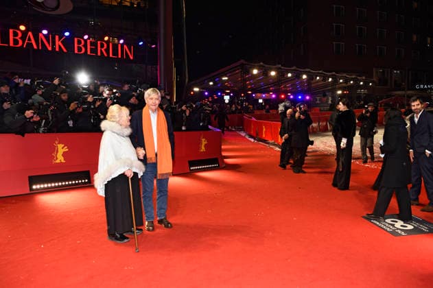 Anna Calder Marshall and Tom Courtenay at the premiere of the feature film Queen at Sea at the Berlinale 2026 76 Berlin International Film Festival in the Berlinale Palast Berlin, 17 02 2026 Foto:xC.xNiehausx xFuturexImagex queen_6330