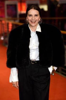 Juliette Binoche at the premiere of the feature film Queen at Sea at the Berlinale 2026 76 Berlin International Film Festival at the Berlinale Palast Berlin, 17 02 2026 Foto:xC.xNiehausx xFuturexImagex queen_6335