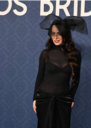 Famous faces attend the Bridgertons masked ball María Escoté during the Bridgertons masked ball, February 17, 2026, in Madrid Spain THE BRIDGERTONS MASK BALL NETFLIX FAMOSOSOS José Madrid Madrid Madrid Spain  Copyright: xJosÃ xOlivax 7301696