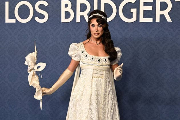 Familiar faces attend the Bridgertons masked ball Several guests during the Bridgertons masked ball, February 17, 2026, in Madrid Spain THE BRIDGERTONS MASK BALL NETFLIX FAMOSOSOS José Madrid Madrid Madrid Spain  Copyright: xJosÃ xOlivax 7301730