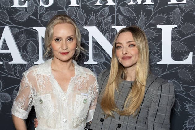 Le Testament D Ann Lee Paris Film Premiere NB Mona Fastvold, Amanda Seyfried attends Le Testament D Ann Lee Paris Film Premiere at Max Linder on February 17, 2026 in Paris, France. Photo by Nasser Berzane ABACAPRESS.COM Paris France  Copyright: xBerzanexNasser ABACAx