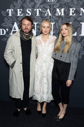 Le Testament D Ann Lee Paris Film Premiere NB Brady Corbet, Mona Fastvold, Amanda Seyfried attends Le Testament D Ann Lee Paris Film Premiere at Max Linder on February 17, 2026 in Paris, France. Photo by Nasser Berzane ABACAPRESS.COM Paris France  Copyright: xBerzanexNasser ABACAx