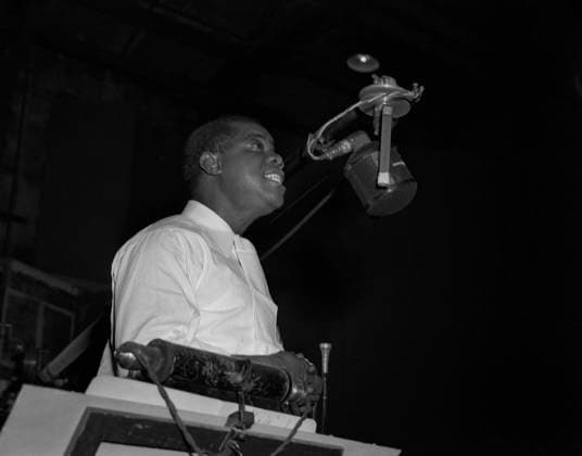 RECORD DATE NOT STATED New Orleans Louis Armstrong 1947 ** I.V. EDITORIAL USE ONLY  Copyright: x