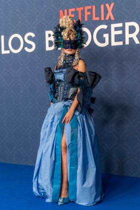 February 17, 2026, Madrid, Madrid, Spain: Spanish model, presenter, and television personality ALBA CARRILLO attend Bridgerton Season 4 Masquerade Ball Photocall at Casino de Madrid on February 17, 2026 in Madrid, Spain. Madrid Spain  - ZUMAc312 20260217_zsp_c312_215 Copyright: xOscarxManuelxSanchezx