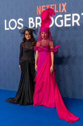 February 17, 2026, Madrid, Madrid, Spain: MARIA ESCOTE left attend Bridgerton Season 4 Masquerade Ball Photocall at Casino de Madrid on February 17, 2026 in Madrid, Spain. Madrid Spain  - ZUMAc312 20260217_zsp_c312_249 Copyright: xOscarxManuelxSanchezx