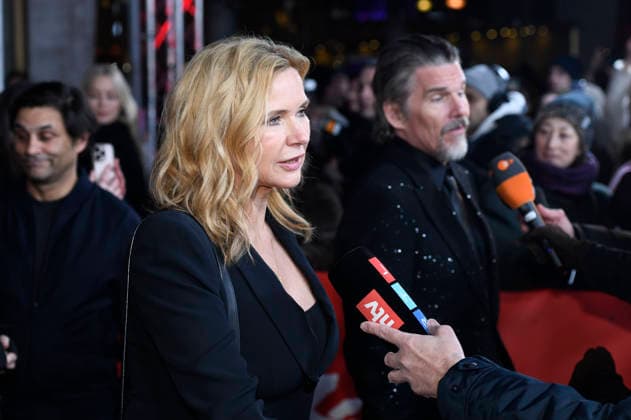Veronica Ferres and Ethan Hawke at the premiere of the feature film The Weight The Weight Gold Rush at the Berlinale 2026 76 Berlin International Film Festival at the Zoo Palast Berlin, 17 02 2026 Foto:xC.xNiehausx xFuturexImagex weight_6312