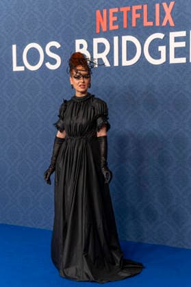 February 17, 2026, Madrid, Madrid, Spain: Spanish fashion designer ANA LOCKING attend Bridgerton Season 4 Masquerade Ball Photocall at Casino de Madrid on February 17, 2026 in Madrid, Spain. Madrid Spain  - ZUMAc312 20260217_zsp_c312_269 Copyright: xOscarxManuelxSanchezx
