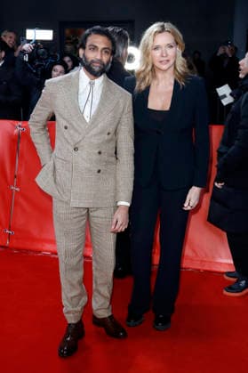 Avi Nash and Veronica Ferres at the premiere of the feature film The Weight The Weight Gold Rush at the Berlinale 2026 76 Berlin International Film Festival at the Zoo Palast Berlin, 17 02 2026 Foto:xC.xTamckex xFuturexImagex weight_6332