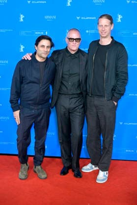 Maximilian Leo, Padraic McKinley and Jonas Katzenstein at the premiere of the feature film The Weight The Weight Gold Rush at the Berlinale 2026 76 Berlin International Film Festival at the Zoo Palast Berlin, 17 02 2026 Foto:xM.xBehrensx xFuturexImagex weight_6363