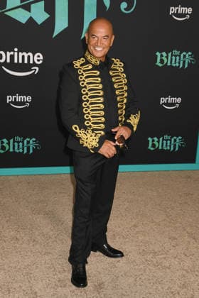 HOLLYWOOD, CA - FEBRUARY 17: Temuera Morrison at the world premiere of The Bluff on February 17, 2026 at the TCL Chinese Theater in Hollywood, California, Copyright: xJeffreyxMayerx