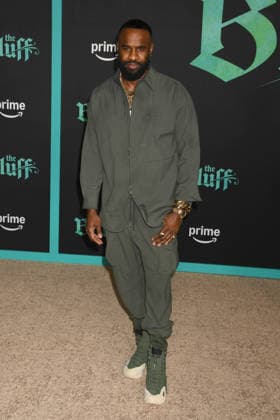 HOLLYWOOD, CA - FEBRUARY 17: Terrence Terrell at the world premiere of The Bluff on February 17, 2026 at the TCL Chinese Theater in Hollywood, California, Copyright: xJeffreyxMayerx