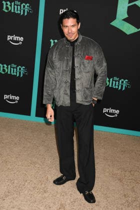 HOLLYWOOD, CA - FEBRUARY 17: Lewis Tan at the world premiere of The Bluff on February 17, 2026 at the TCL Chinese Theater in Hollywood, California, Copyright: xJeffreyxMayerx