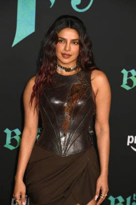 HOLLYWOOD, CA - FEBRUARY 17: Priyanka Chopra Jonas at the world premiere of The Bluff on February 17, 2026 at the TCL Chinese Theater in Hollywood, California, Copyright: xJeffreyxMayerx