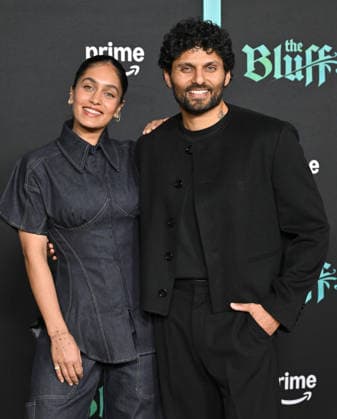 ˜The Bluff™ World Premiere Radhi Devlukia-Shetty and Jay Shetty arriving to ˜The Bluff™ World Premiere at TCL Chinese Theatre on February 17, 2026 in Hollywood, CA. Hollywood TCL Chinese Theatre California USA Copyright: xLISAxOConnor AFF-USA.comx