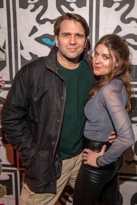 Pierre Kiwitt and Lara Mandoki as guests at Traumfabrik Babelsberg and Kreisfilm Party at Fotografiska Berlin at the Berlinale 76 International Film Festival on 17 02 2026 in Berlin Berlin Germany