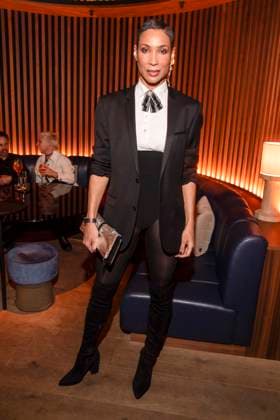 Annabelle Mandeng as a guest at Traumfabrik Babelsberg and Kreisfilm Party at Fotografiska Berlin at the Berlinale 76 International Film Festival on February 17, 2026 in Berlin Berlin Germany
