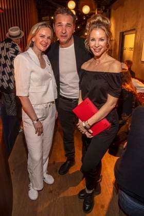 Denise Zich, Andreas Elsholz and Nina Gnaedig as guests at Traumfabrik Babelsberg and Kreisfilm Party at Fotografiska Berlin at the Berlinale 76 International Film Festival on 17 02 2026 in Berlin Berlin Germany