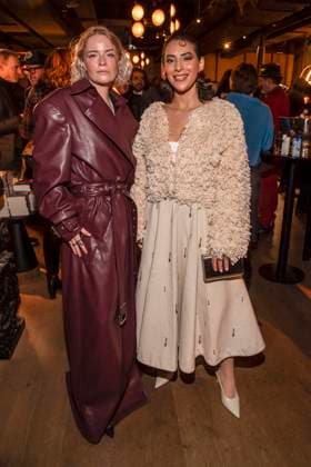 Anna Lucia Gustmann and Ideal Kanal as guests at the Traumfabrik Babelsberg and Kreisfilm Party at Fotografiska Berlin at the Berlinale 76 International Film Festival on 17 02 2026 in Berlin Berlin Germany