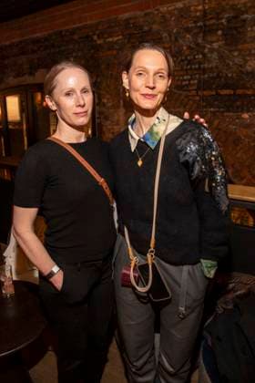 Susanne Wuest and Annette Lober as guests at the Traumfabrik Babelsberg and Kreisfilm Party at Fotografiska Berlin at the Berlinale 76 International Film Festival on 17 02 2026 in Berlin Berlin Germany