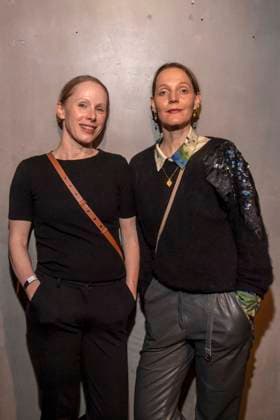 Susanne Wuest and Annette Lober as guests at the Traumfabrik Babelsberg and Kreisfilm Party at Fotografiska Berlin at the Berlinale 76 International Film Festival on 17 02 2026 in Berlin Berlin Germany