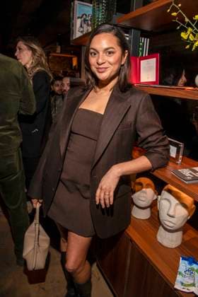 Taneshia Abt as a guest at Traumfabrik Babelsberg and Kreisfilm Party at Fotografiska Berlin at the Berlinale 76 International Film Festival on 17 02 2026 in Berlin Berlin Germany