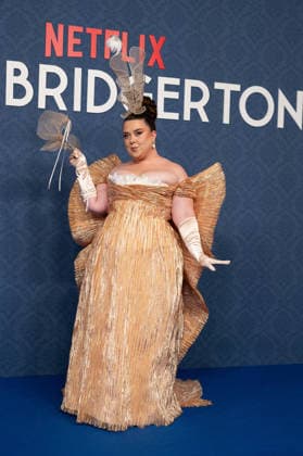 February 17, 2026, Madrid, Spain: Lala Chus attends the Bridgerton Masquerade Ball Photocall at Casino de Madrid. Madrid Spain - ZUMAs197 20260217_aaa_s197_450 Copyright: xAtilanoxGarciax