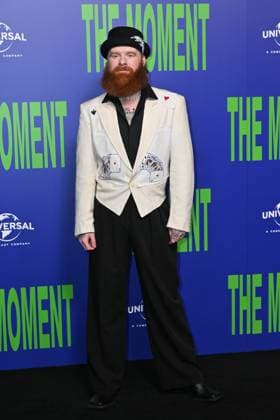 Celebrities attend the London premiere of The Moment Featuring: Jay Beech Where: London , United Kingdom When: 17 Feb 2026 Credit: Nils Jorgensen INSTARimages EDITORIAL USE ONLY. NOT FOR USE BY NEWSPAPERS BASED IN THE UK. Copyright: xx instar55480470
