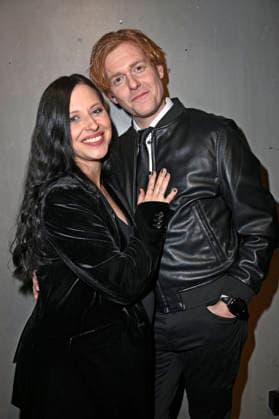 Nadja Jo Klapper and Johannes Heinrichs at the Traumfabrik Babelsberg Kreisfilm Party as part of the Berlinale 2026 at Fotografiska Berlin Berlin, 17 02 2026 Foto:xN.xKubelkax xFuturexImagex traumfabrik_6227