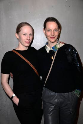 Susanne Wuest and Annette Lober at the Traumfabrik Babelsberg Kreisfilm Party as part of the Berlinale 2026 at Fotografiska Berlin Berlin, 17 02 2026 Foto:xN.xKubelkax xFuturexImagex traumfabrik_6241