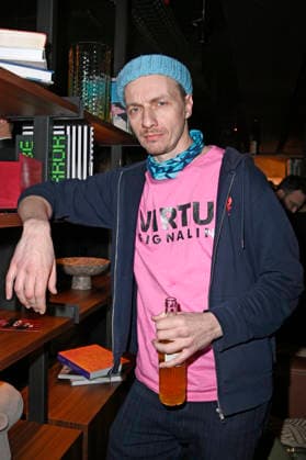 Dietrich Brüggemann at the Traumfabrik Babelsberg Kreisfilm Party as part of the Berlinale 2026 at Fotografiska Berlin Berlin, 17 02 2026 Foto:xN.xKubelkax xFuturexImagex traumfabrik_6268