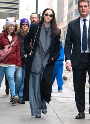 Cast of Prime Video s 56 Days series appear at the Empire State Building Featuring: Dove Cameron Where: New York, United States When: 17 Feb 2026 Credit: Janet Mayer INSTARimages.com EDITORIAL USE ONLY. NOT FOR USE BY NEWSPAPERS BASED IN THE UK. Copyright: xx instar55480244