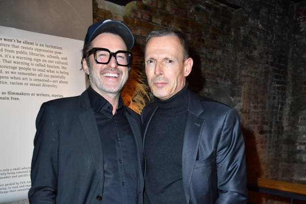 Bruno Eyron and Michael Zechbauer at the Traumfabrik Babelsberg and Kreisfilm Event at the 76th Berlin International Film Festival on 17 02 26