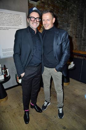 Bruno Eyron and Michael Zechbauer at the Traumfabrik Babelsberg and Kreisfilm Event at the 76th Berlin International Film Festival on 17 02 26