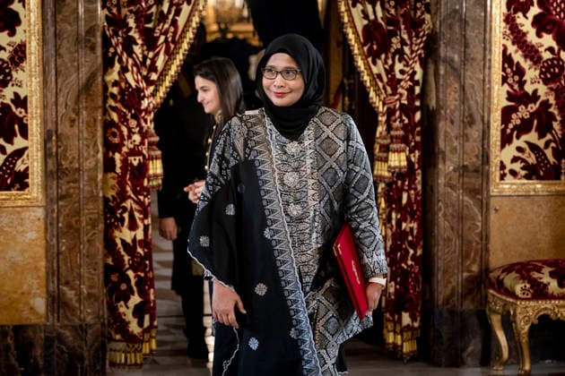 The King receives the Letters of Credence of the new ambassadors King Felipe VI receives the Letter of Credence of the new ambassador of Malaysia, Haznah Binti Md Hashim, at the Royal Palace in Madrid, on February 18, 2026, in Madrid Spain The King receives today the Letters of Credence of the new ambassadors of Haiti, Japan, Malaysia, Greece, Uruguay, Bulgaria and the United States 18 FEBRUARY 2026 A Pé Madrid Madrid Madrid Espana  Copyright: xA.xPÃ rezxMecax 7302388