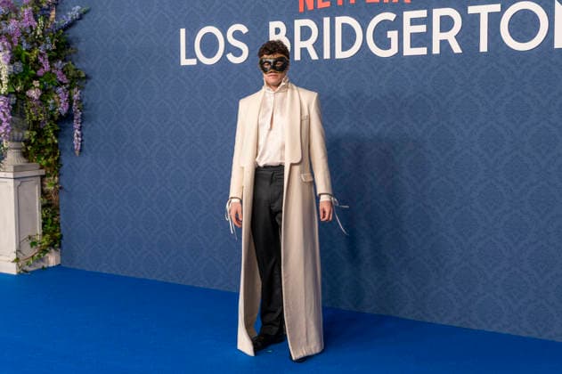 February 17, 2026, Madrid, Madrid, Spain: TOMY AGUILERA attend Bridgerton Season 4 Masquerade Ball Photocall at Casino de Madrid on February 17, 2026 in Madrid, Spain. Madrid Spain  - ZUMAc312 20260217_zsp_c312_276 Copyright: xOscarxManuelxSanchezx