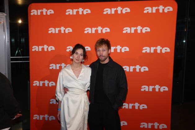 Alexander Kuznetsov and company at the ARTE reception as part of the Berlinale 2026 at the Akademie der Künste on Pariser Platz Berlin, 16 02 2026 Copyright: xRenexduxVinagex