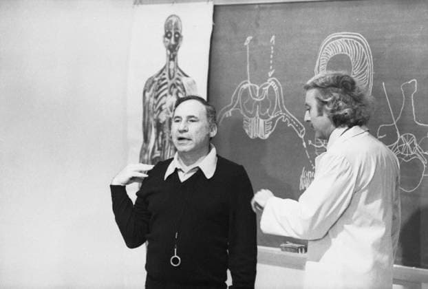 RECORD DATE NOT STATED Young Frankenstein Director Mel Brooks, Gene Wilder 1974 ** I.V. EDITORIAL USE ONLY  Copyright: x