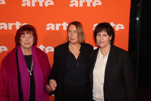 Regina Ziegler and Heike Hempel and guest at the ARTE reception as part of the Berlinale 2026 at the Akademie der Künste on Pariser Platz Berlin, 16 02 2026 Copyright: xRenexduxVinagex