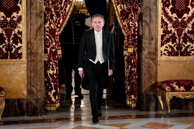 The King receives the Letters of Credence of the new ambassadors King Felipe VI receives the Letter of Credence of the new ambassador of the Hellenic Republic, Apostolos Baltas, at the Royal Palace in Madrid, on February 18, 2026, in Madrid Spain The King receives today the Letters of Credence of the new ambassadors of Haiti, Japan, Malaysia, Greece, Uruguay, Bulgaria and the United States 18 FEBRUARY 2026 A Pé Madrid Madrid Madrid Spain  Copyright: xA.xPÃ rezxMecax 7302474