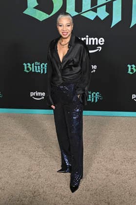 Antoinette Messam at the world premiere of the Amazon Prime Video film The Bluff at the TCL Chinese Theatre Los Angeles, 17 02 2026 Foto:xD.xStarbuckx xFuturexImagex bluff_6238
