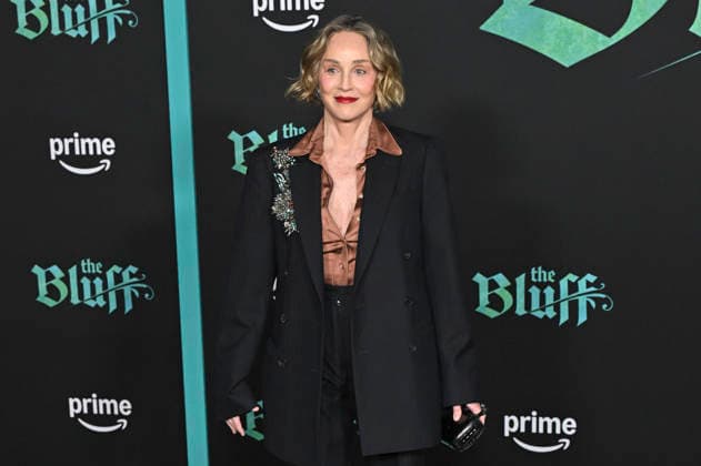 Sharon Stone at the world premiere of the Amazon Prime Video movie The Bluff at the TCL Chinese Theatre Los Angeles, 17 02 2026 Foto:xD.xStarbuckx xFuturexImagex bluff_6253