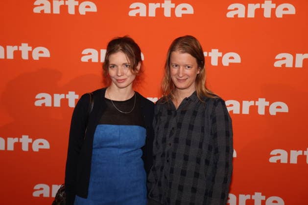 Ina Maria Jaich and Stephanie Stremler at the ARTE reception as part of the Berlinale 2026 at the Akademie der Künste on Pariser Platz Berlin, 16 02 2026 Copyright: xRenexduxVinagex