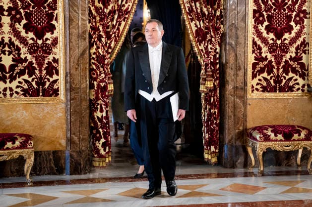 The King receives the Letters of Credence of the new ambassadors King Felipe VI receives the Letter of Credence of the new ambassador of the Oriental Republic of Uruguay, Bernardo Greiver del Hoyo, at the Royal Palace in Madrid, on February 18, 2026, in Madrid Spain The King receives today the Letters of Credence of the new ambassadors of Haiti, Japan, Malaysia, Greece, Uruguay, Bulgaria and the United States 18 FEBRUARY 2026 A Pé Madrid Madrid Madrid Spain  Copyright: xA.xPÃ rezxMecax 7302592