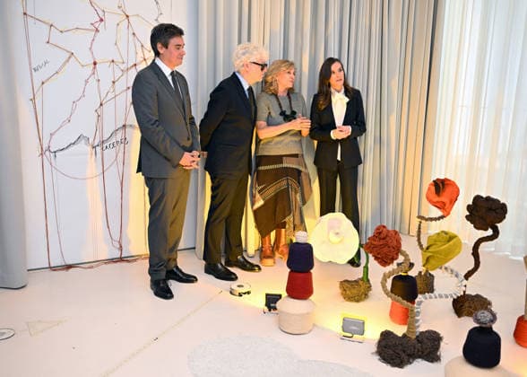 Queen Letizia attends the official presentation of the Alliance for Wool Alberto Fesser, president of La Fábrica and Fundación Contemporánea, and Queen Letizia during the official presentation of the Alliance for Wool, which will take place within the framework of the Madrid Design Festival 2026, held at the Institución Libre de Ensenanza, on February 18, 2026, in Madrid Spain ALLIANCE FOR WOOL POLITICIANS MONARCH QUEEN José José Madrid Madrid Madrid Spain  Copyright: xJosÃ xOlivax 7302652