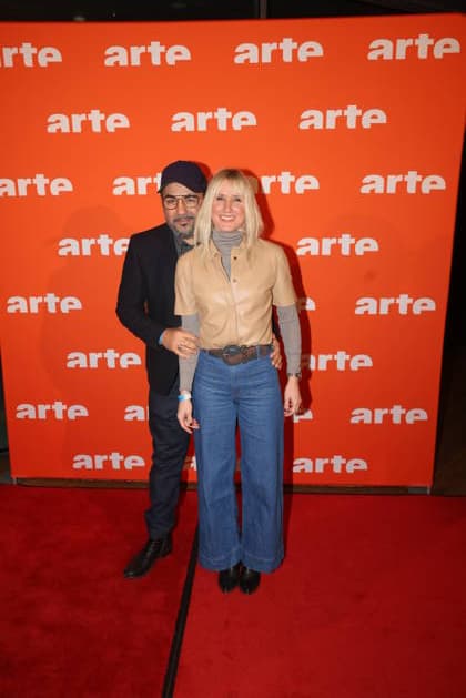 Adnan Maral with his wife Franziska Maral at the ARTE reception as part of the Berlinale 2026 at the Akademie der Künste on Pariser Platz Berlin, 16 02 2026 Copyright: xRenexduxVinagex