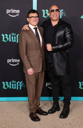 The Bluff Premiere - LA Anthony Russo, Vin Diesel, At The World Premiere Of Amazon Prime Video s The Bluff At TCL Chinese Theatre In Hollywood CA, USA on February 17, 2026. Photo by Fati S ABACAPRESS.COM Los Angeles CA United States  Copyright: xFatixSadou ABACAPRESS.COMx
