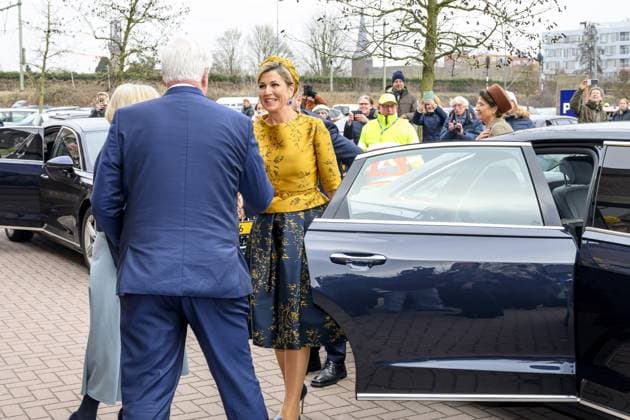 HENGELO, The Netherlands, 2026-02-18 12:57:33 HENGELO, February 18, 2026, KamaK Theater. Queen Maxima opens the new KamaK Theater in Hengelo. The professional company KamaK Theater works with actors with intellectual disabilities. With a team of directors, theater and music teachers, care workers, and a large number of volunteers, several productions are developed and staged annually. PHOTO: NLBeeld Patrick van Emst Credit: NL Beeld Patrick van Emst  Copyright: xx x